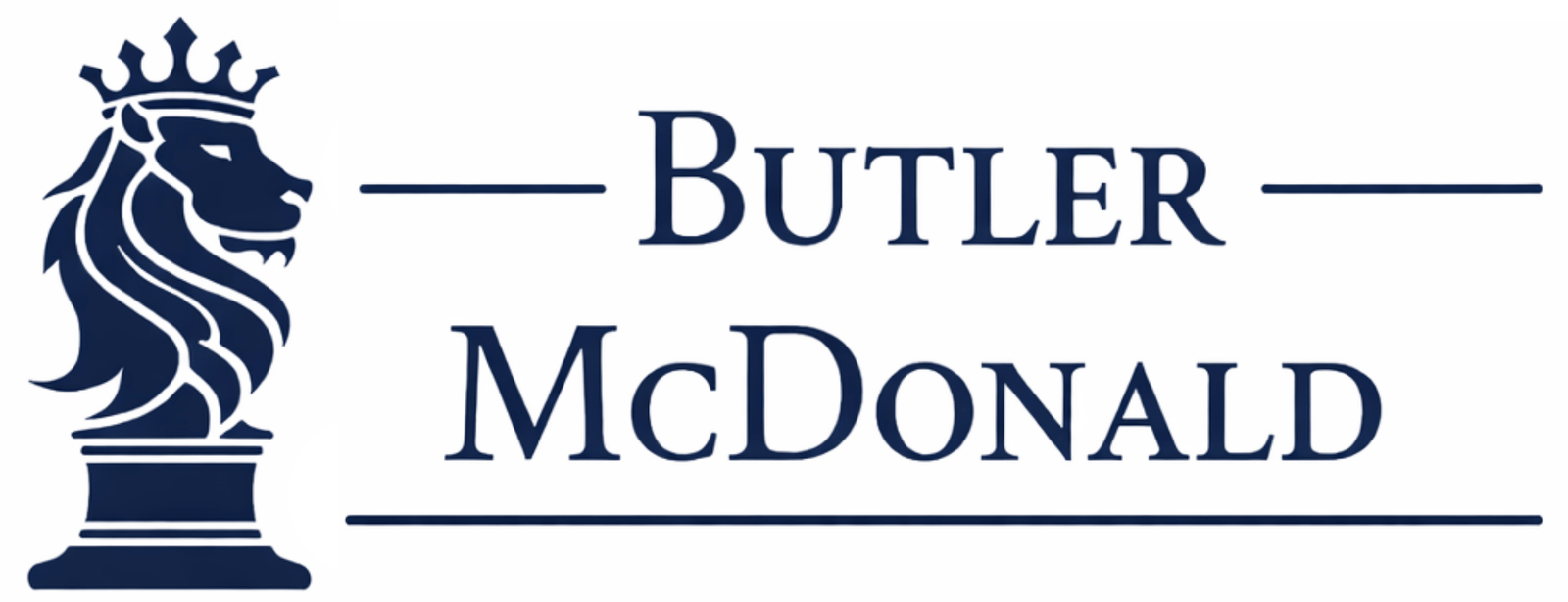 Butler McDoNALD law firm logo